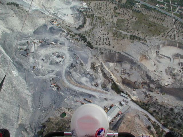 Looking Down on Padul's Quarry