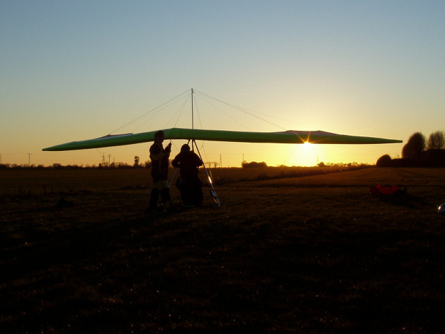 Sunset at Mendlesham
