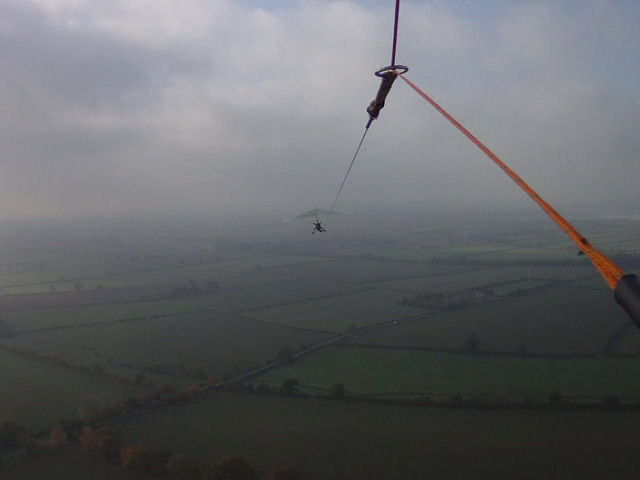 Leaving Sywell Airfield