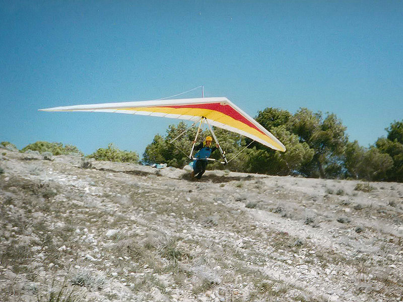 John Launching from Padul