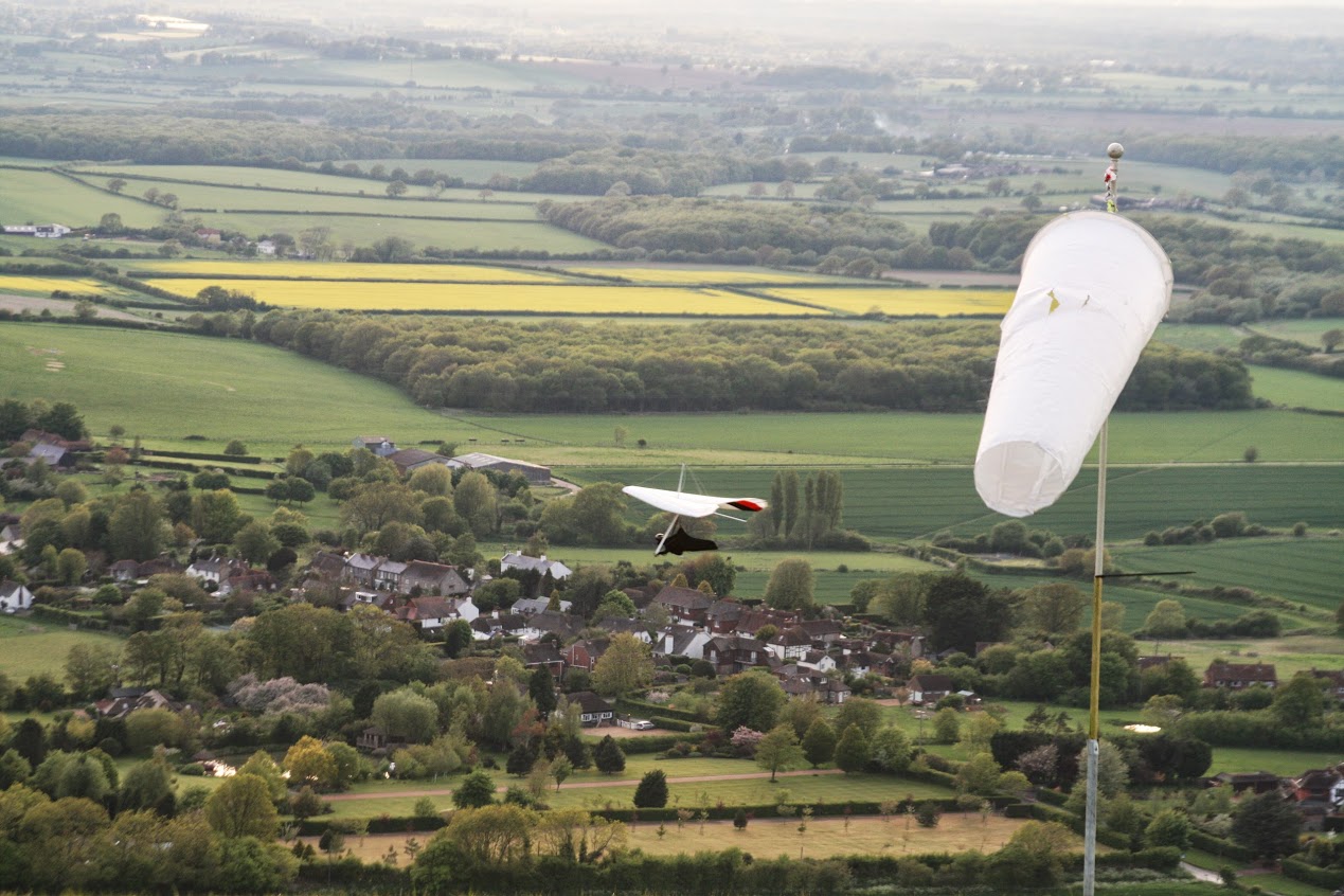 Dan in Flight