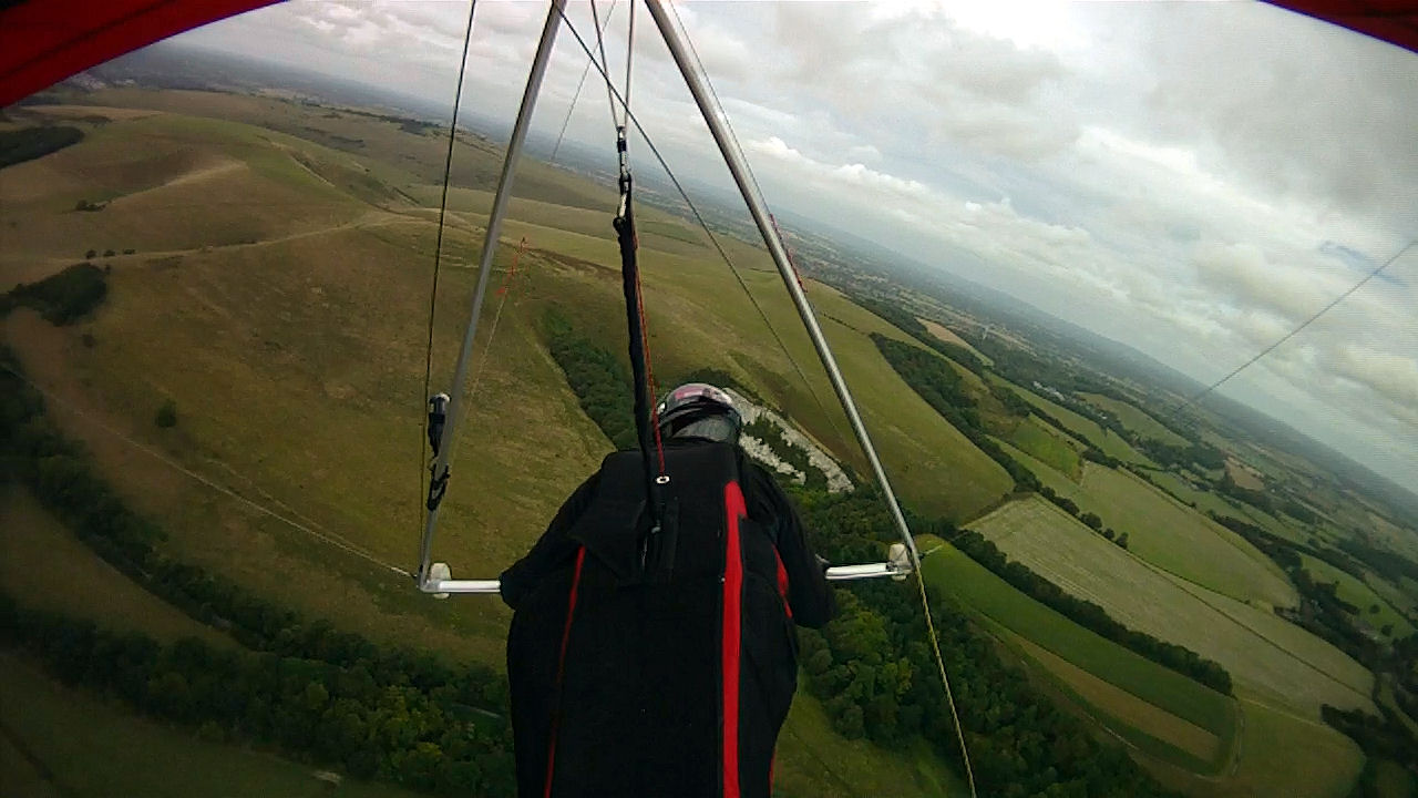 Circling Above Caburn