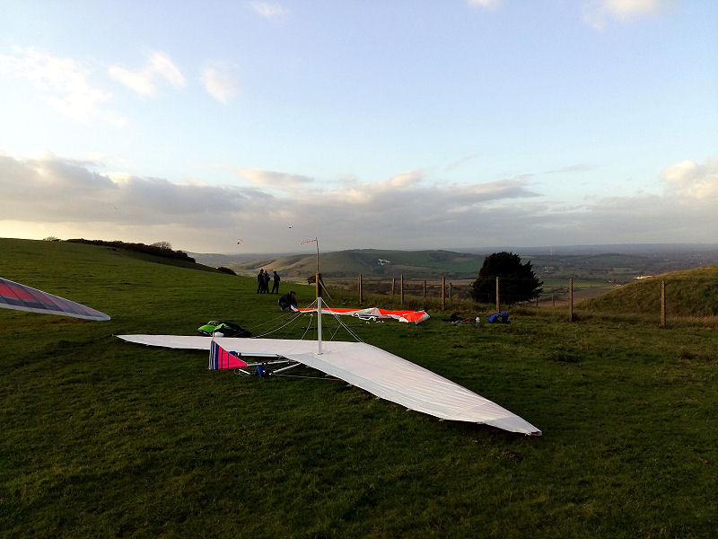 Views Towards Caburn