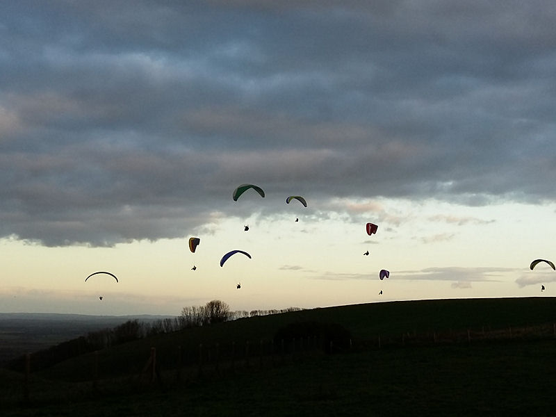 Paragliding Hour!