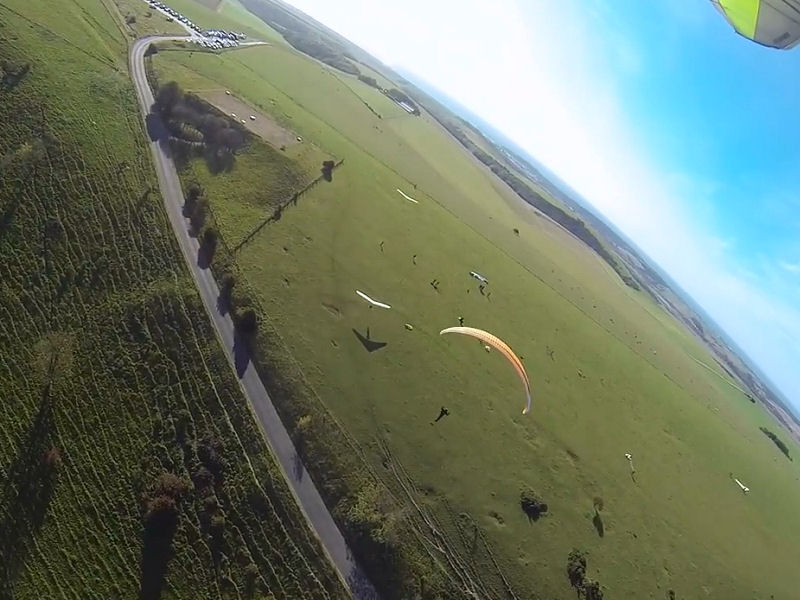 Dan Launching from Firle
