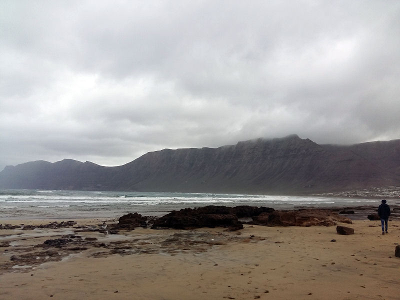 Famara Beach